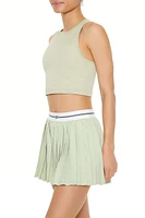 Active Ribbed Crop Top