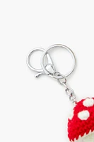 Crochet Mushroom Keychain