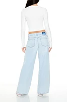 Mid-Rise Baggy Jeans