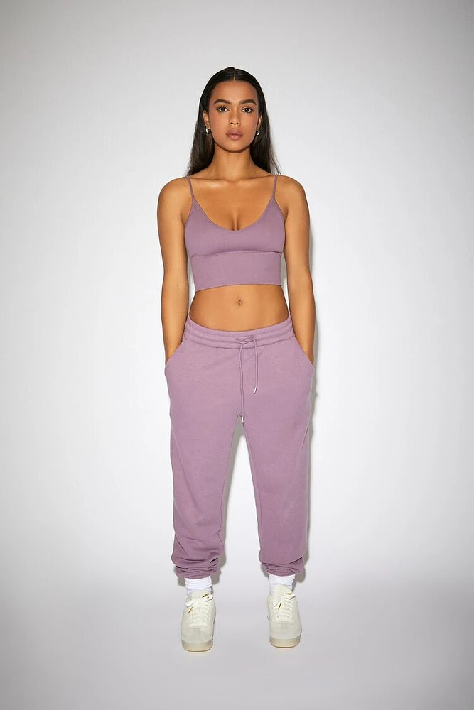 Drawstring Fleece Joggers