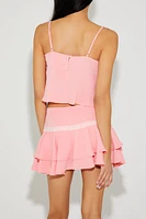 Betsey Johnson Rosette Cami
