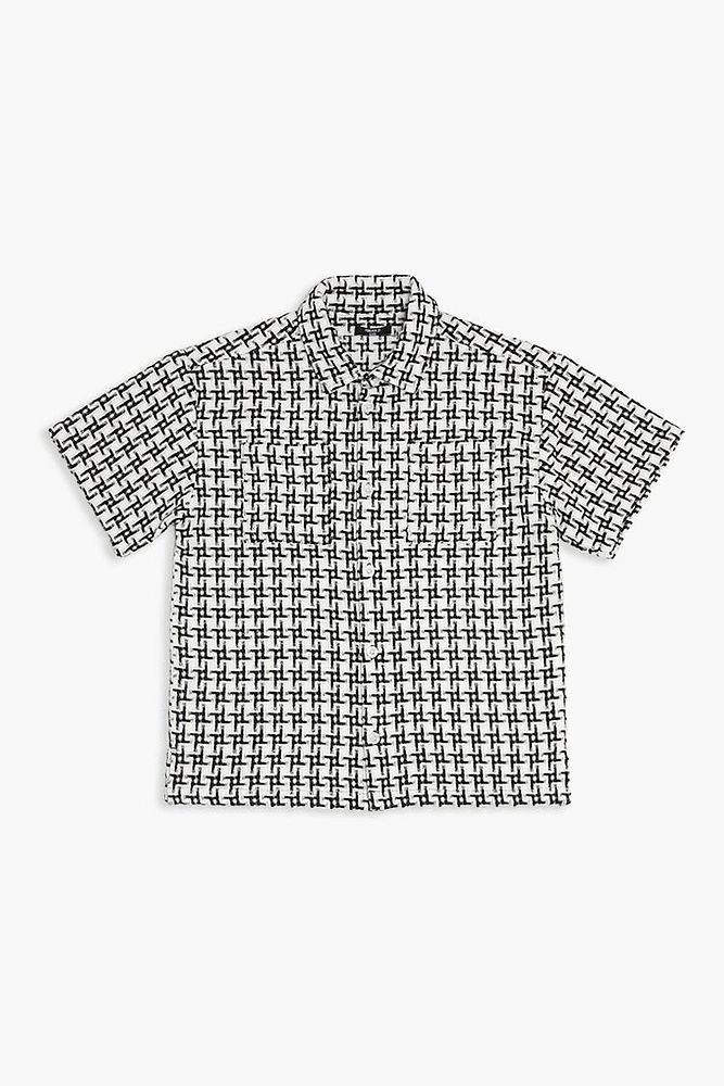 Kids Geo Print Shirt (Girls + Boys)