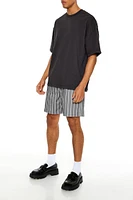 Pinstriped Volley Shorts