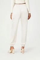 Satin High-Rise Joggers