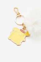 Pompompurin Pompom Keychain