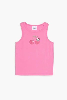 Girls Hello Kitty Cherry Tank Top (Kids)