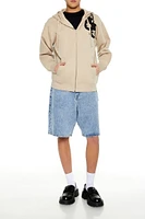 Old Times Boxer Zip-Up Hoodie