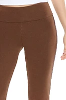 Straight Mid-Rise Leggings