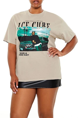 Plus Oversized Ice Cube Tee