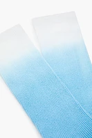 Gradient Wash Crew Socks