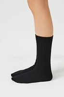 Cotton-Blend Crew Socks