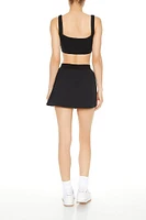 Active High-Rise Mini Skort