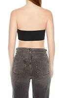 Sculpt Shape Cropped Tube Top