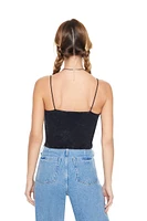 Mineral Wash Cropped Cami