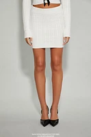 Mean Girls Cable Knit Mini Skirt