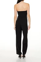 Strapless Bow Jumpsuit