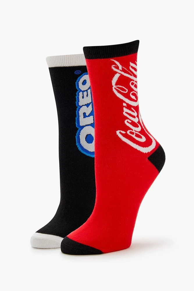 Coca-Cola & Oreo Crew Socks Set