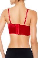 Satin Lingerie Cropped Cami