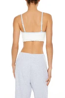 Seamless Bow Longline Bralette