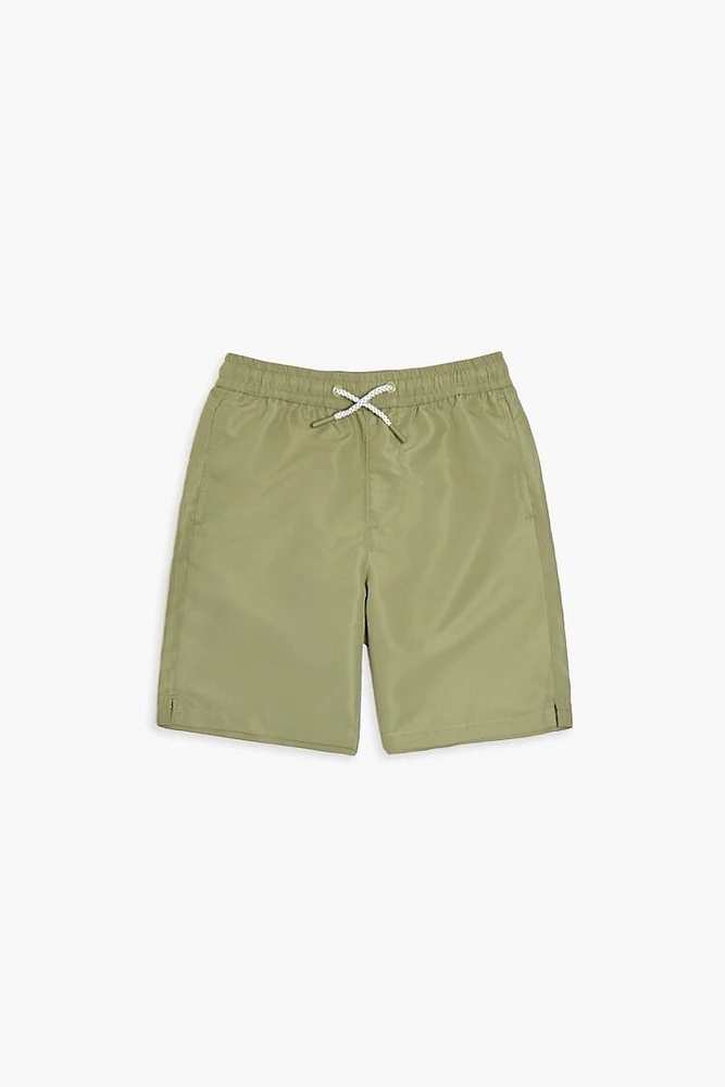 Kids Drawstring Swim Trunks (Girls + Boys)