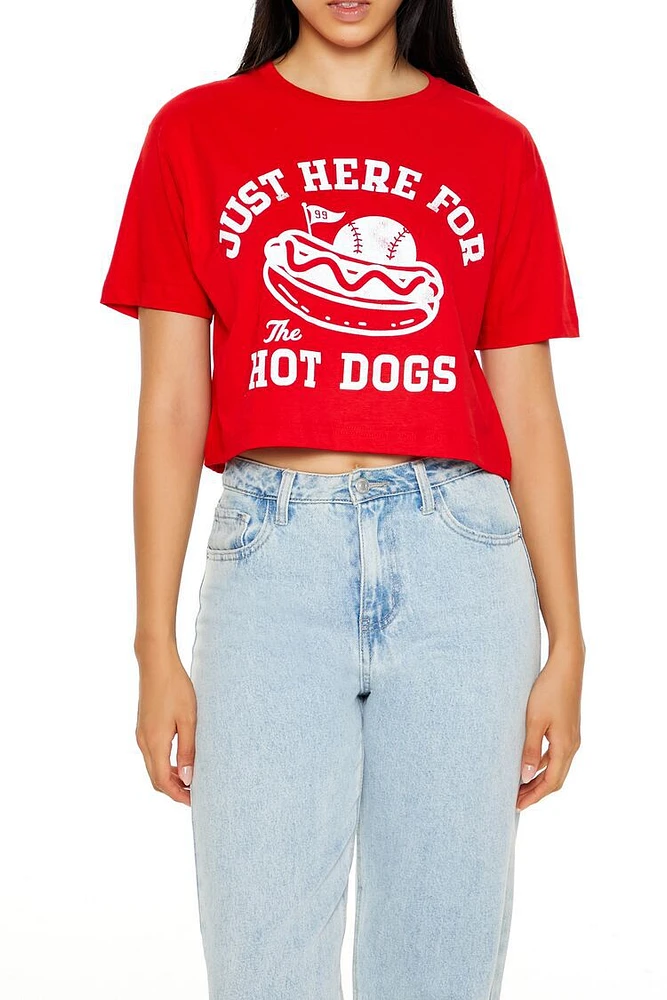Just Here For the Hot Dogs Tee