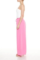 Drawstring Wide-Leg Pants