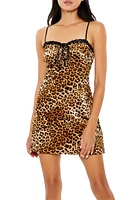 Leopard Sweetheart Mini Dress