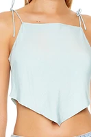 Tie-Strap Cropped Cami