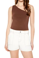 One-Shoulder Crop Top