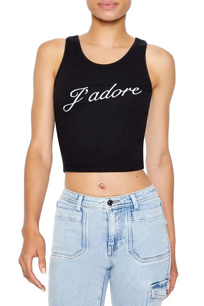 Jadore Cropped Tank Top