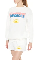 Rhinestone Los Angeles Pullover