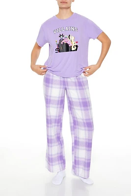 Disney Villains Tee & Pants Pajama Set