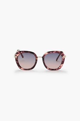 Tortoiseshell Square Sunglasses