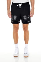 1984 Patch Drawstring Shorts