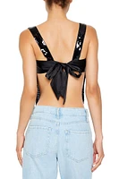 Tie-Back Sequin Top