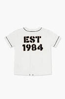 Kids Est 84 Baseball Jersey (Girls + Boys)