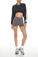 Active Varsity Cropped Jacket