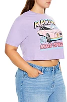 Plus Racing Club Cropped Tee