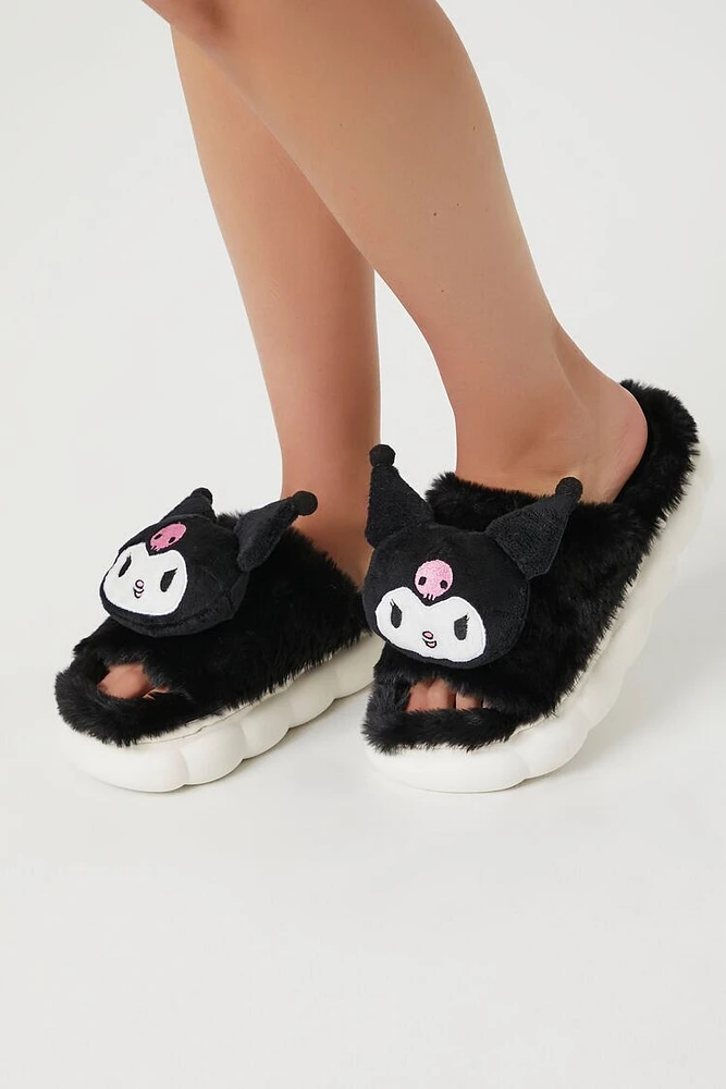 Kuromi Plush House Slippers