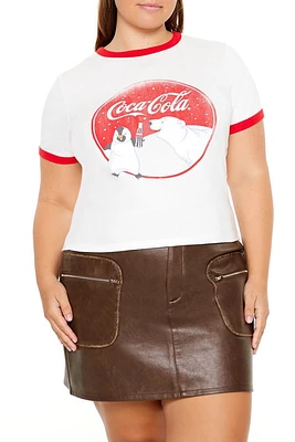 Plus Coca-Cola Ringer Baby Tee