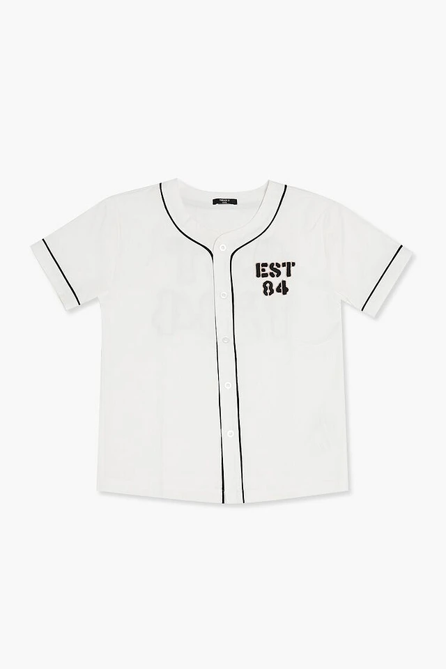 Forever 21 Kids Est 84 Baseball Jersey (Girls + Boys) | Dulles Town Center