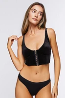 Mid-Rise Thong Panties