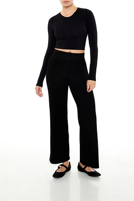 High-Rise Wide-Leg Pants