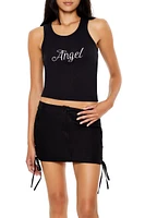 Angel Devil Cropped Tank Top