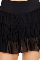 Active Sheer Tiered Skort