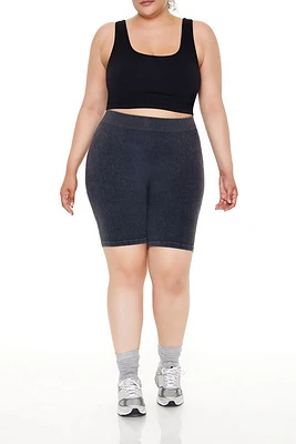 Plus Seamless Biker Shorts