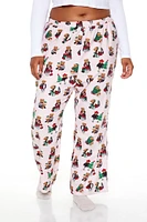 Plus Teddy Bear Pajama Pants