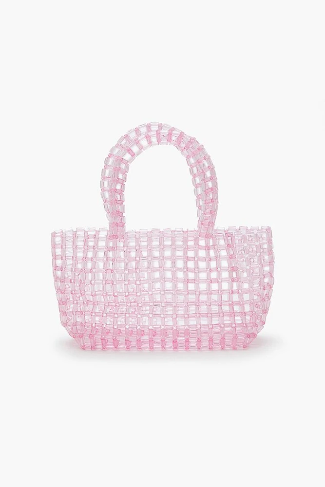 Jelly Crosshatch Clutch Bag