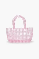 Jelly Crosshatch Clutch Bag