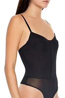 Mesh Corset Cami Bodysuit